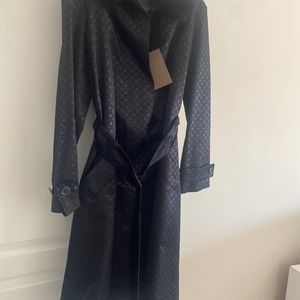Louis Vuitton coat black with monogram